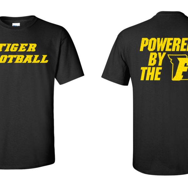 Festus Football Tigers "Powered By The F" T-Shirt